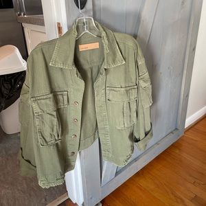 GRLFRND dorian military jacket